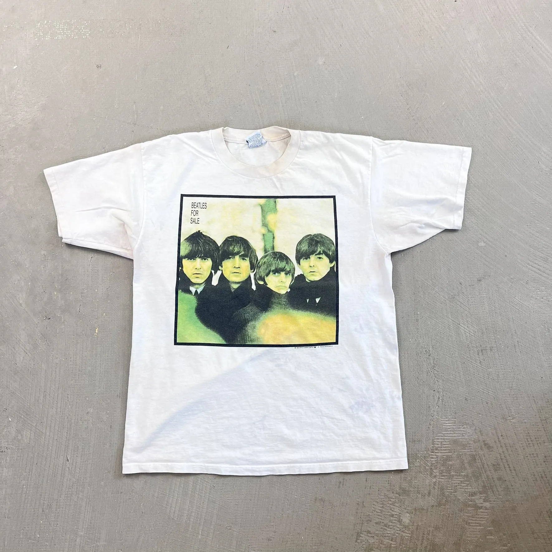 F- Vintage '93 The Beatles For Sale Picture Tee sold by HG Vintage