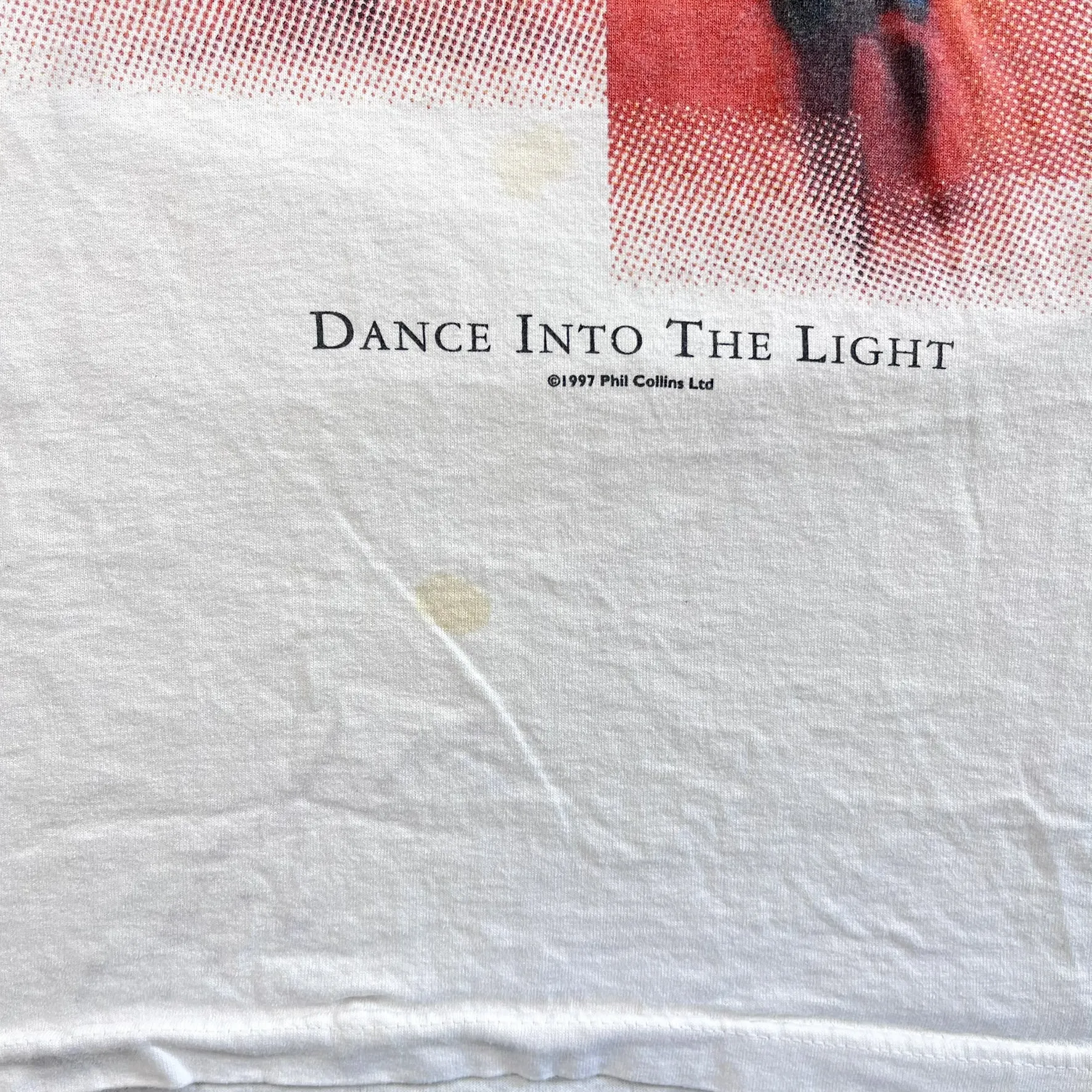 F- Vintage '97 Phil Collins Dance Into The Night Tour Tee sold by HG Vintage product image thumbnail 4