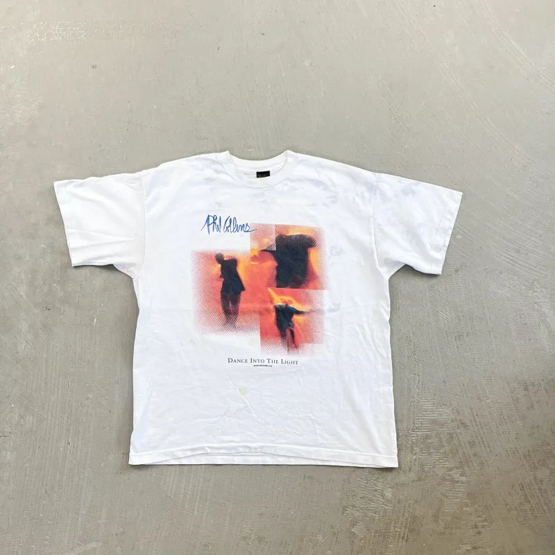 F- Vintage '97 Phil Collins Dance Into The Night Tour Tee sold by HG Vintage