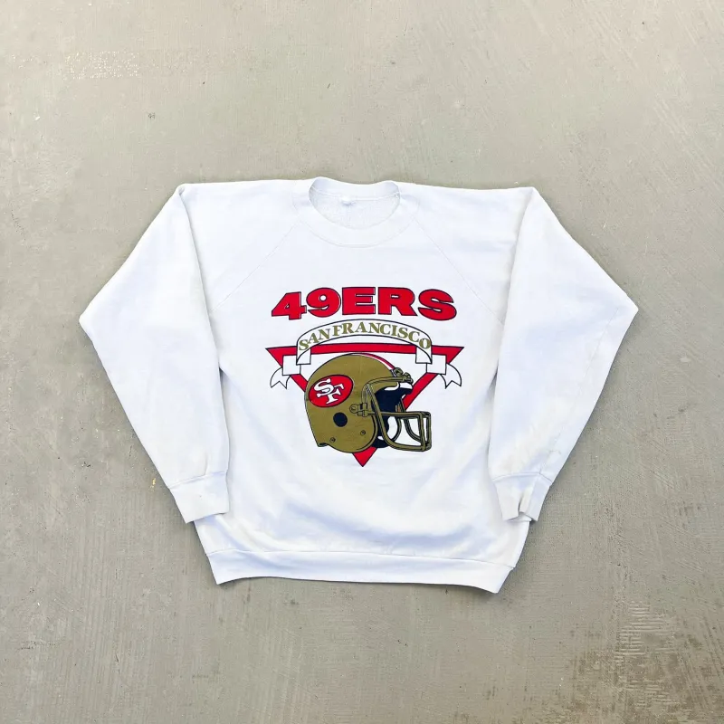 F- Vintage San Francisco 49ers NFL Logo Crewneck sold by HG Vintage