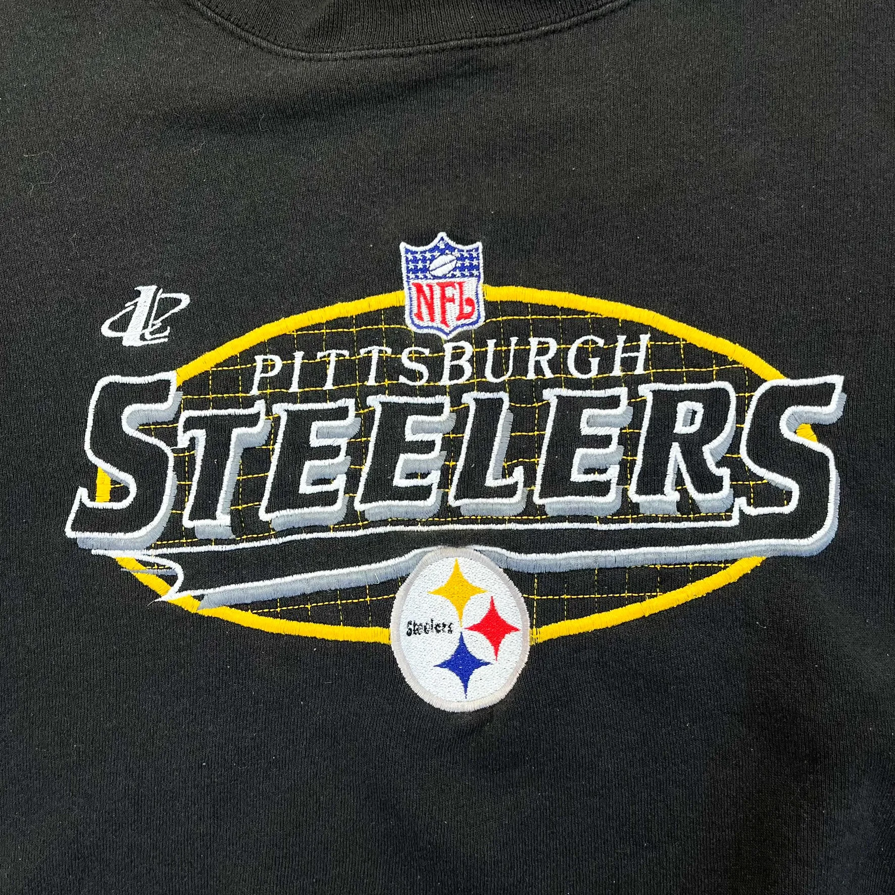 F- Vintage Pittsburgh Steelers NFL Logo Athletic Embroidered Logo Crewneck sold by HG Vintage product image thumbnail 2