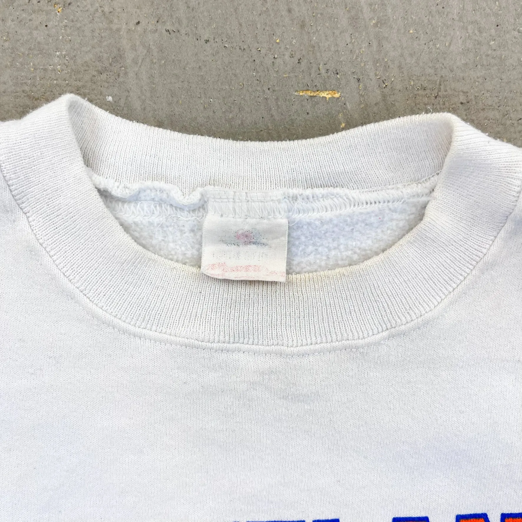 F- Vintage Cleveland Cavaliers NBA Logo 7 Text & Basketball Hoop Crewneck sold by HG Vintage product image thumbnail 3