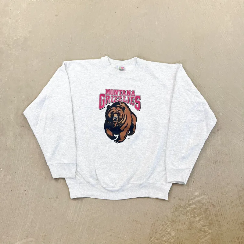 F- Vintage University Of Montana Grizzlies Graphic Crewneck sold by HG Vintage