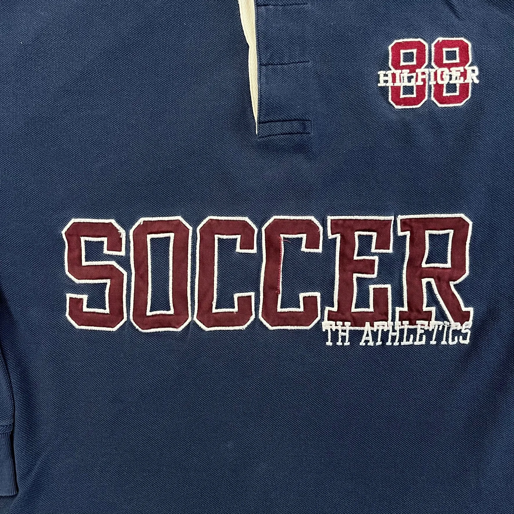 F- Vintage Tommy Hilfiger Athletics Soccer Rugby Shirt sold by HG Vintage product image thumbnail 2