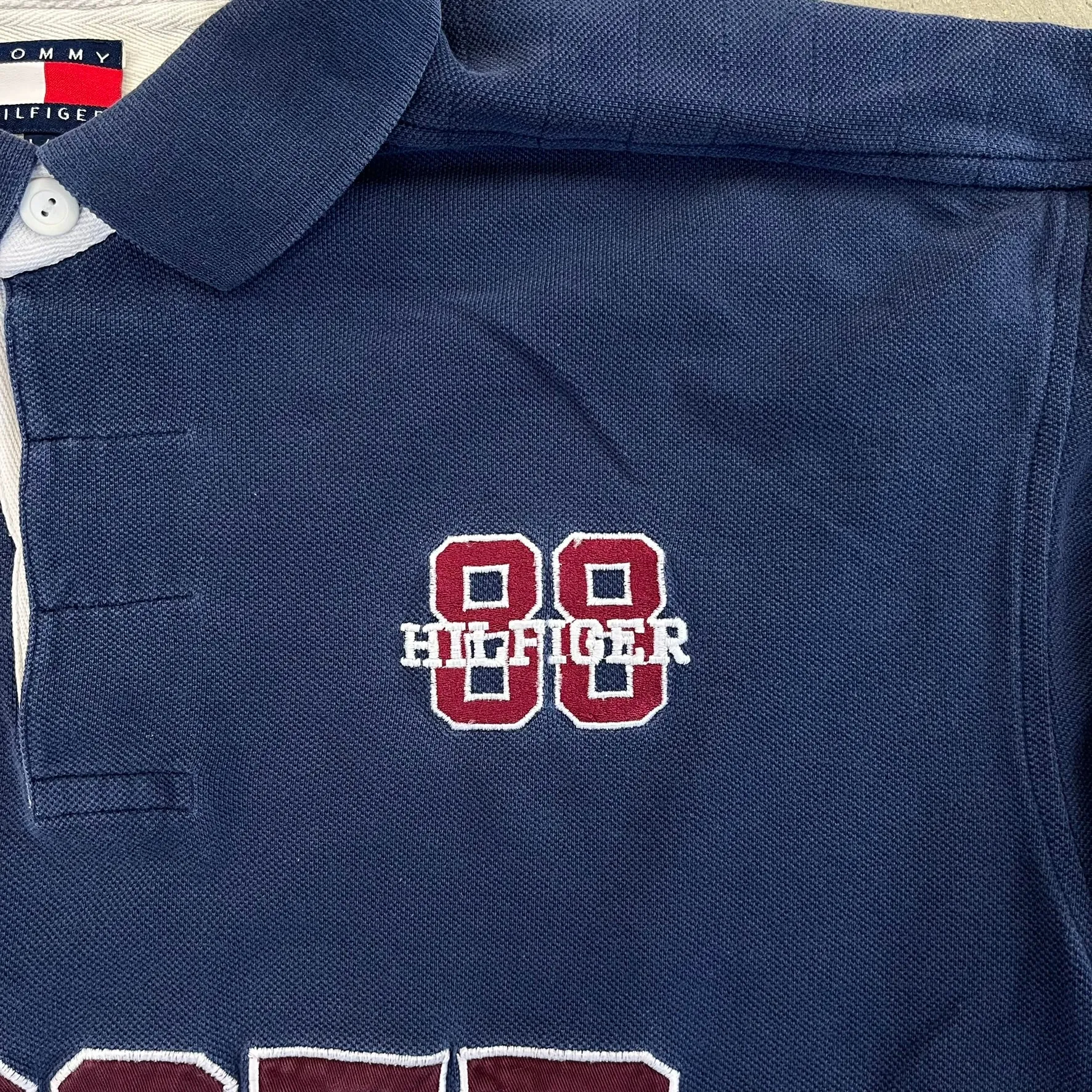 F- Vintage Tommy Hilfiger Athletics Soccer Rugby Shirt sold by HG Vintage product image thumbnail 3