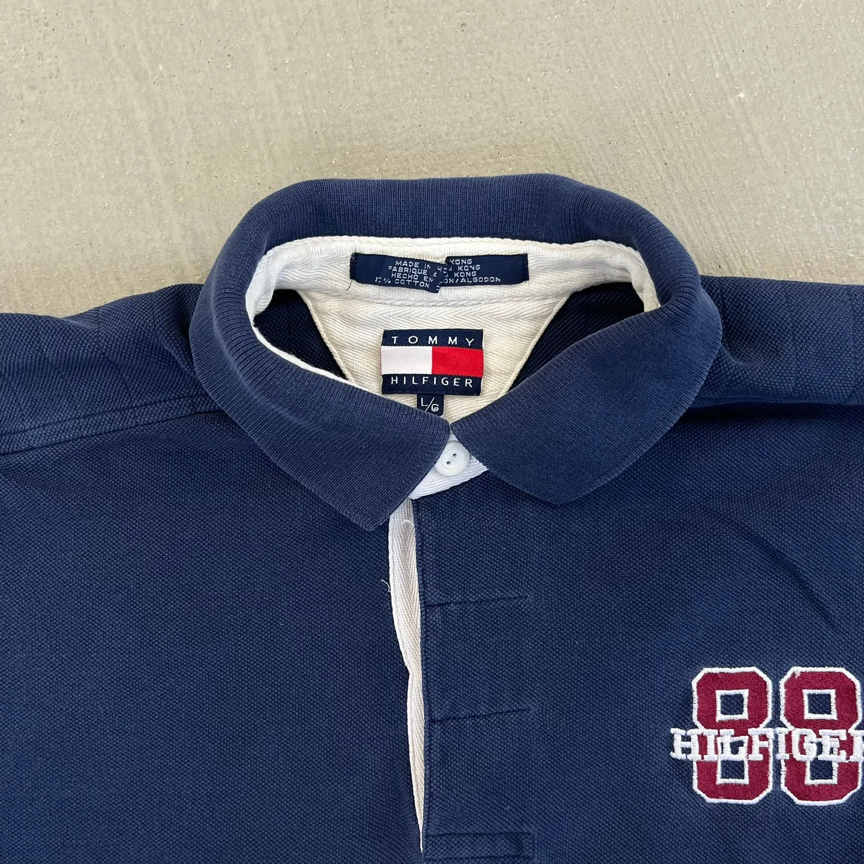 F- Vintage Tommy Hilfiger Athletics Soccer Rugby Shirt sold by HG Vintage product image thumbnail 4