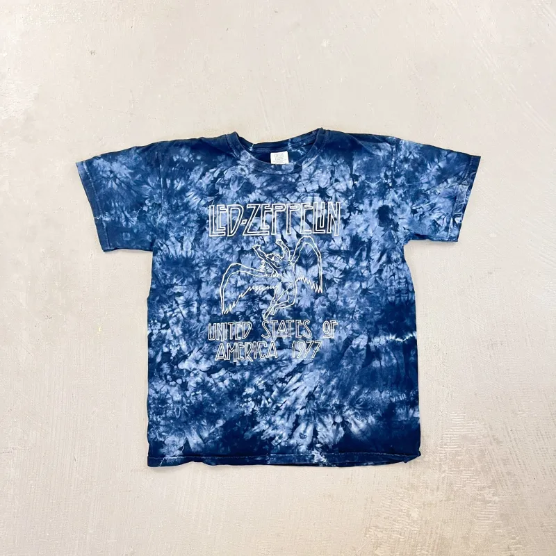 F- Led Zeppelin Comfort Colors United State Tour 1977 Reprint Graphic Tee sold by HG Vintage