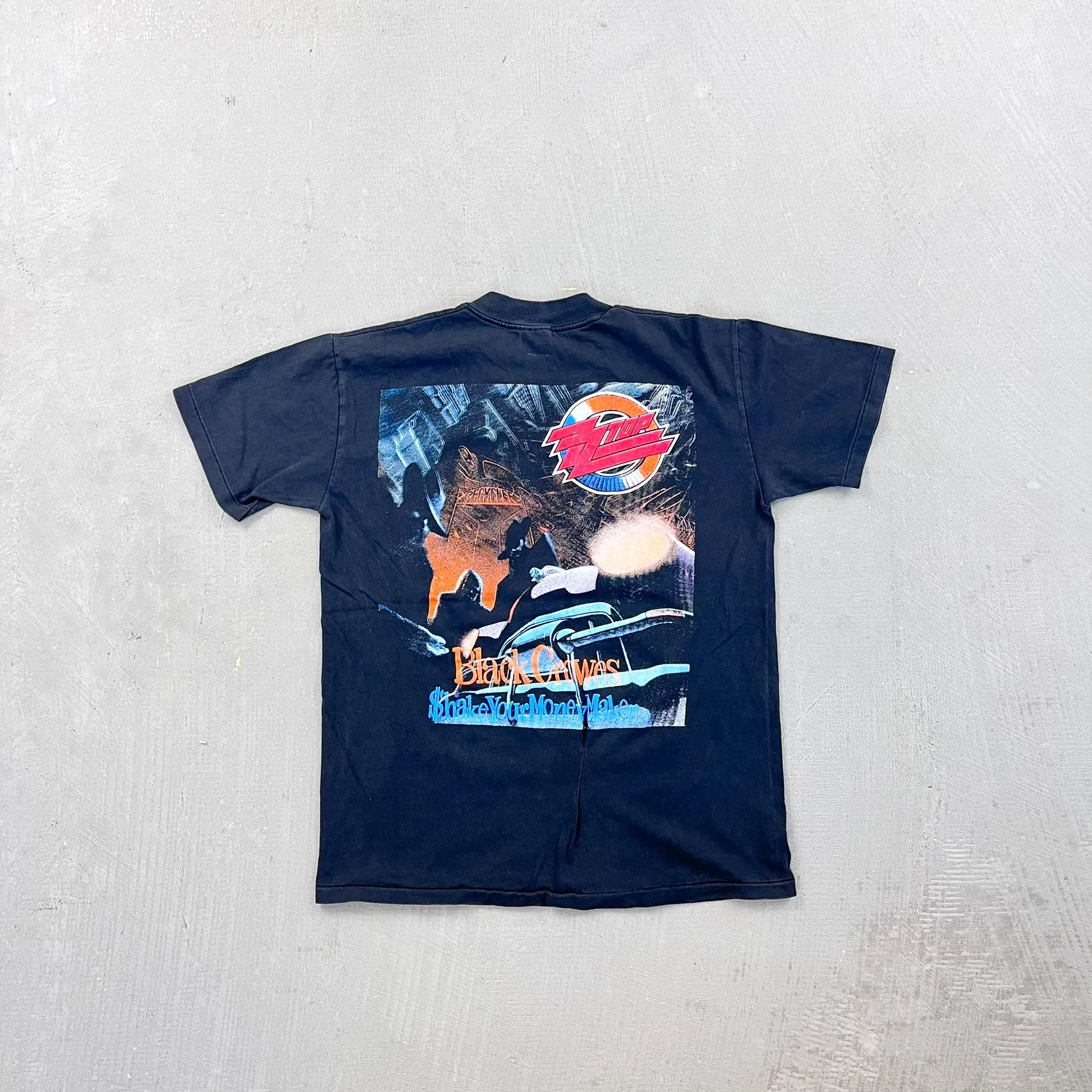 F- Vintage '91 ZZ Top Recycler Tour Graphic Single Stitch Tee sold by HG Vintage product image thumbnail 4