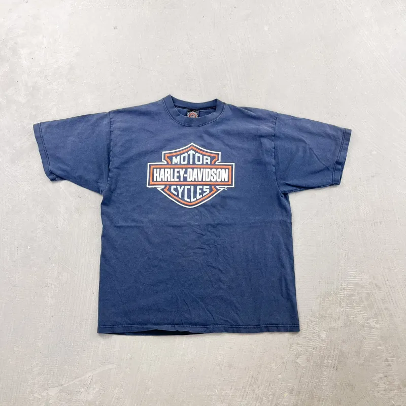 F- Vintage '97 Harley Davidson Logo Tee sold by HG Vintage