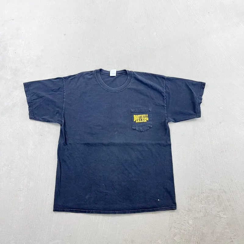 F- Vintage '94 Boothill Saloon Daytona Beach Biketober Fest Tee sold by HG Vintage