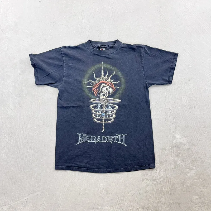 F- Vintage '95 Megadeth Youthanasia North American Tour Tee sold by HG Vintage