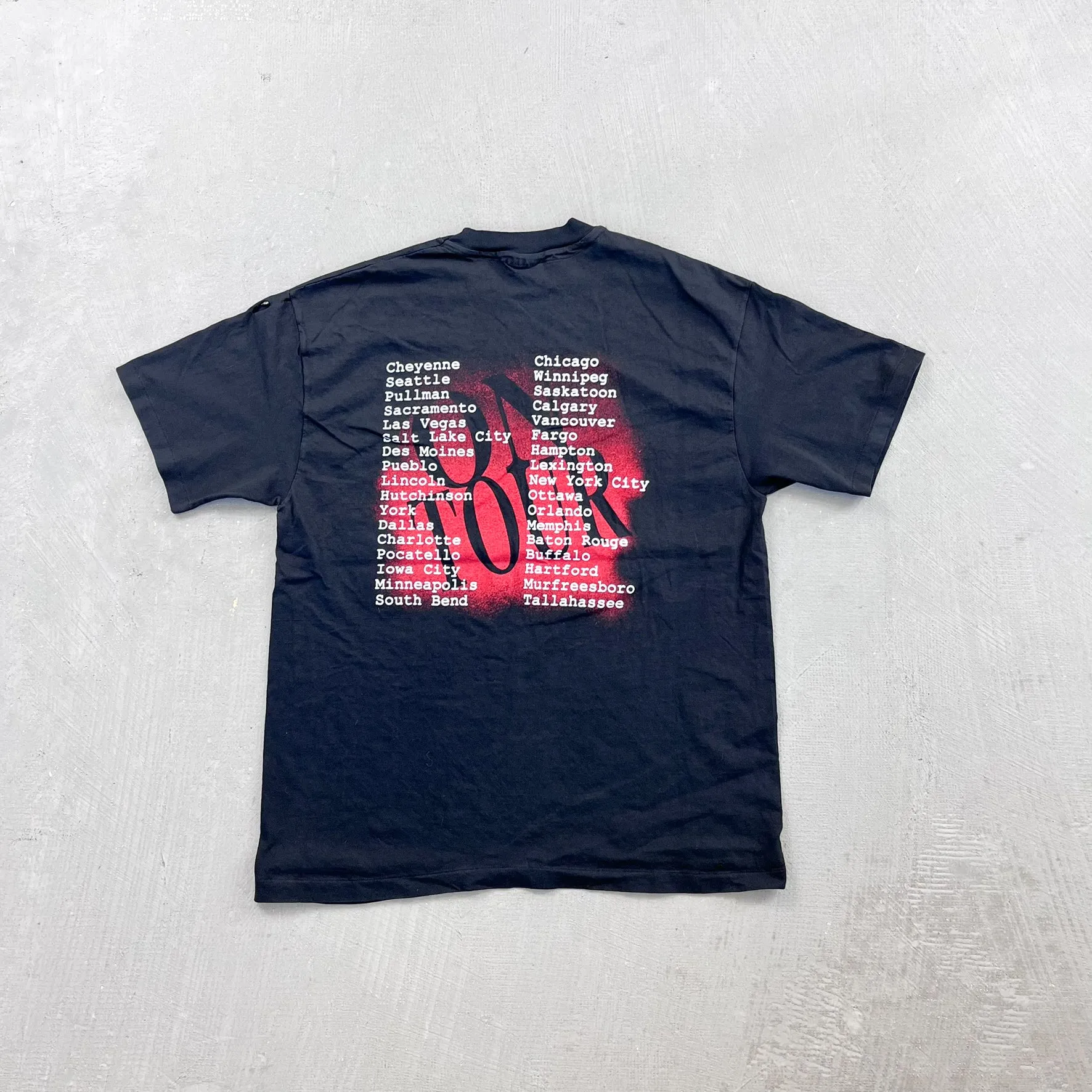 F- Vintage '93 Garth Brooks On Tour Picture Single Stitch Tee sold by HG Vintage product image thumbnail 3