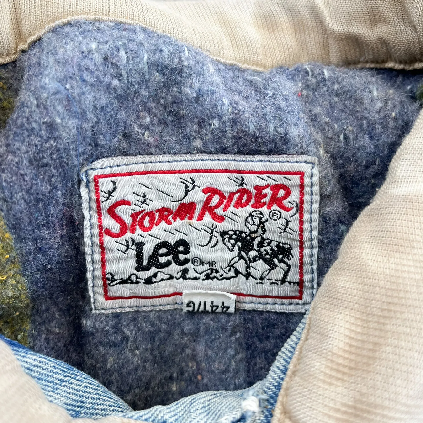 F- Vintage Lee Storm Rider Insulated Denim Jacket sold by HG Vintage product image thumbnail 2