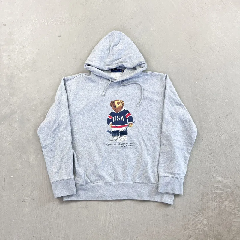 F- Vintage Polo Bear By Ralph Lauren Graphic Hoodie sold by HG Vintage