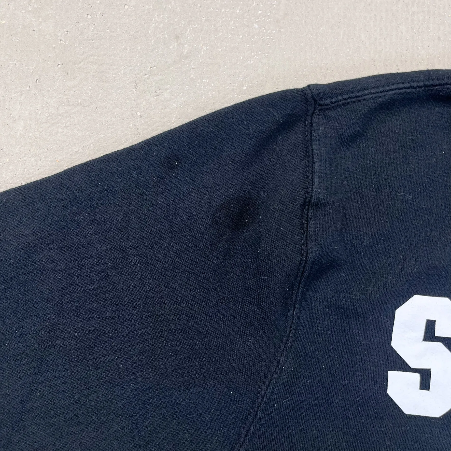 F- Vintage Stussy Crew 80 Text Crewneck sold by HG Vintage product image thumbnail 3