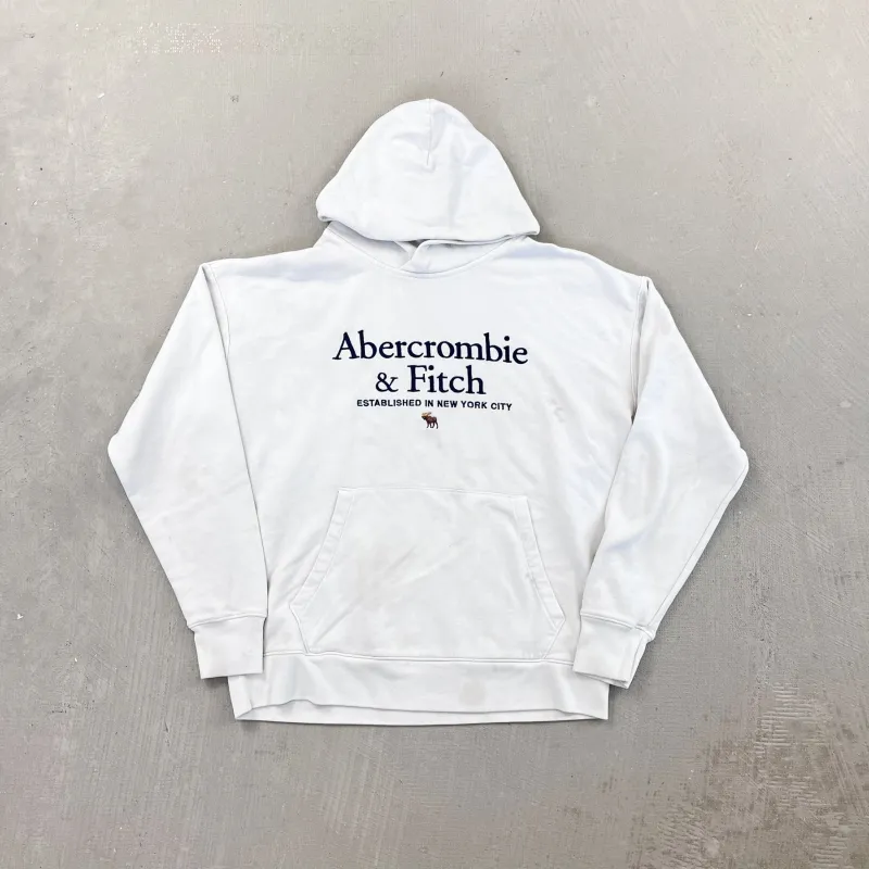 F- Vintage Abercrombie & Fitch Embroidered Text Crewneck sold by HG Vintage