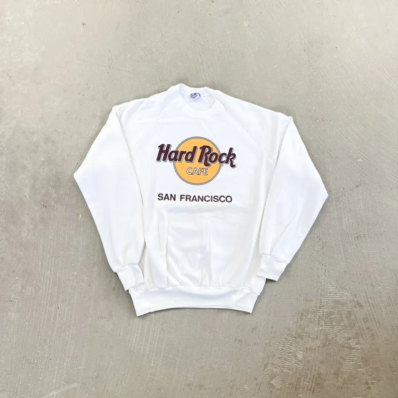 F- Vintage Hard Rock Cafe San Francisco Crewneck sold by HG Vintage