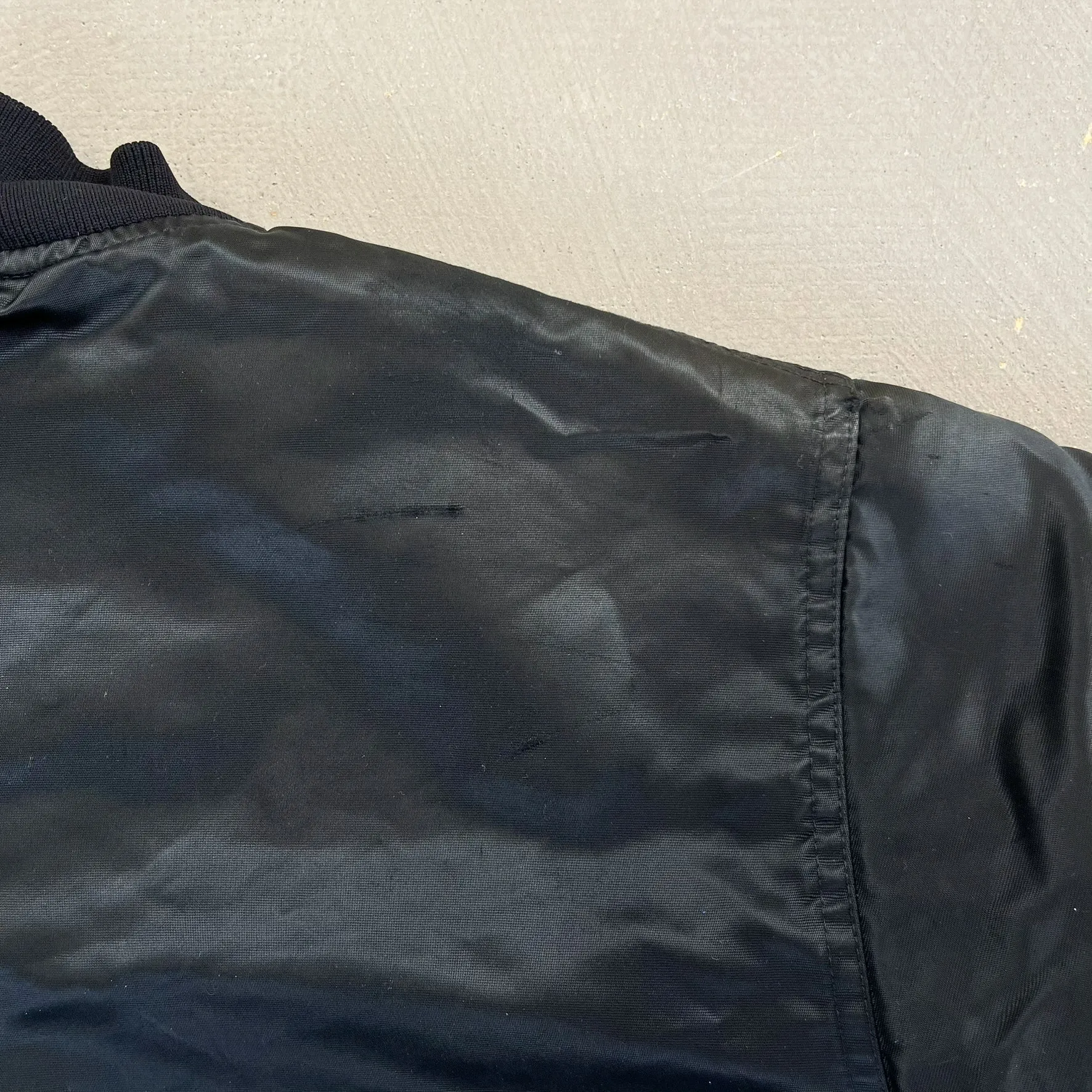 F- Vintage Oakland Raiders NFL Starter Satin Bomber Jacket sold by HG Vintage product image thumbnail 4