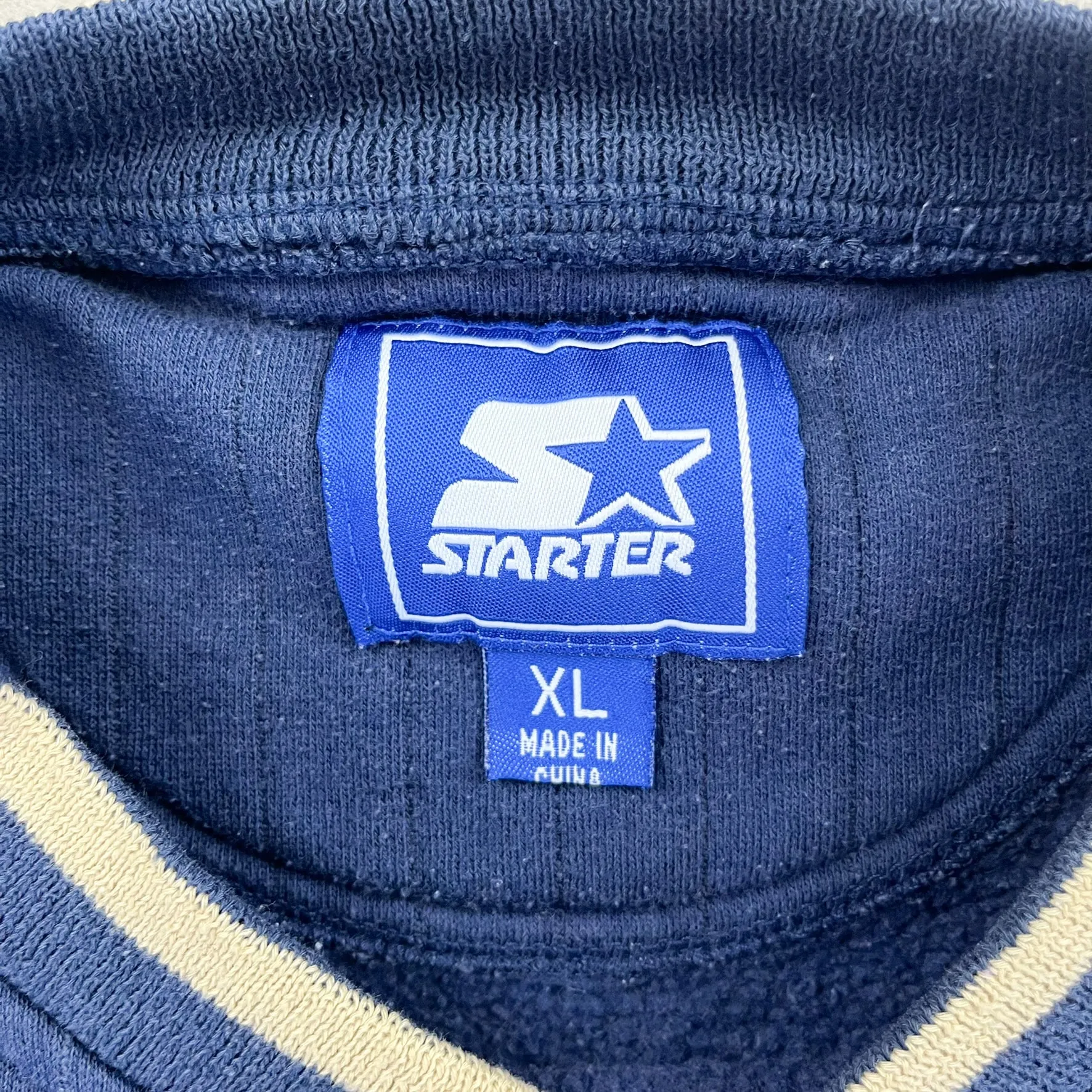 F- Vintage Notre Dame Fightin' Irish Starter Embroidered Text & Logo Crewneck sold by HG Vintage product image thumbnail 3