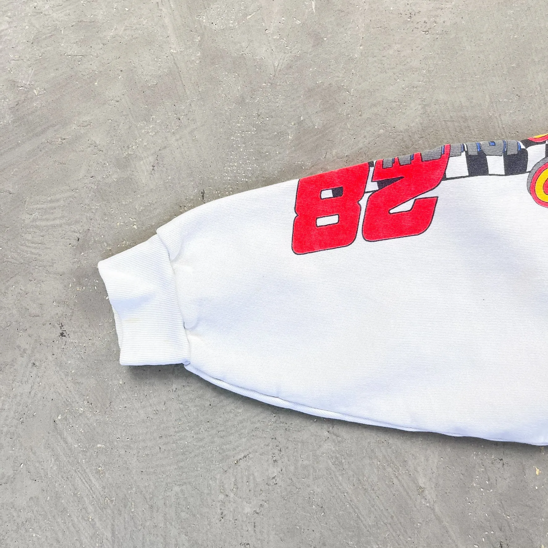 F- Vintage '94 Nascar Ernie Irvin Over The Wall Gang Jumbo Print Racing Crewneck sold by HG Vintage product image thumbnail 5