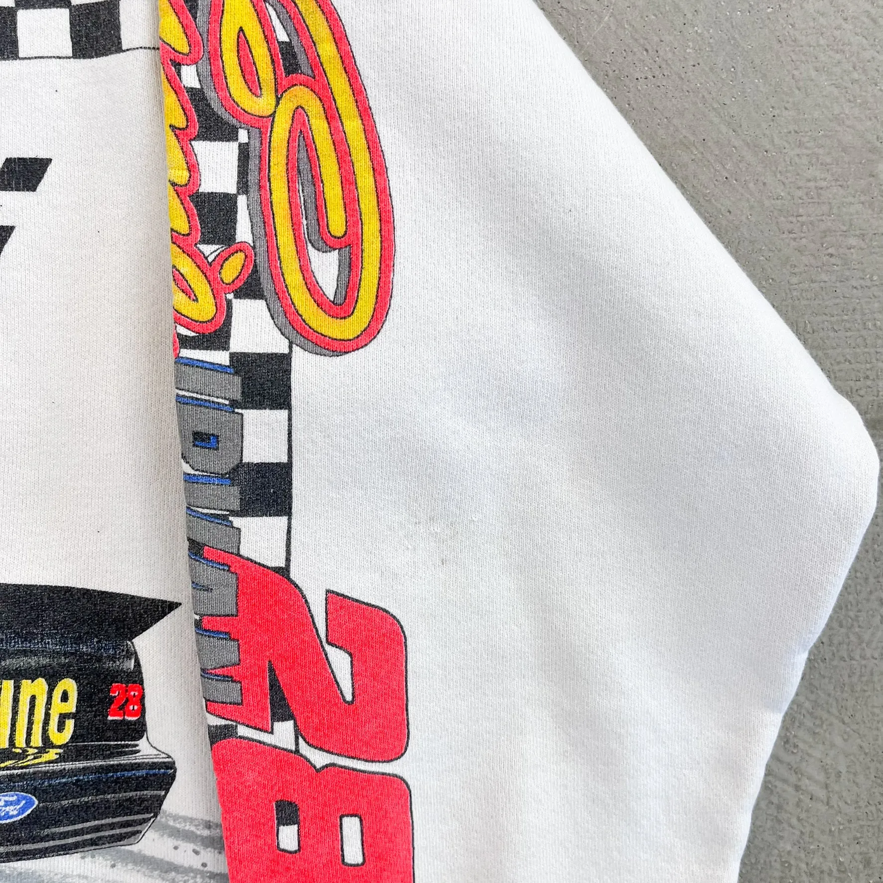 F- Vintage '94 Nascar Ernie Irvin Over The Wall Gang Jumbo Print Racing Crewneck sold by HG Vintage product image thumbnail 4