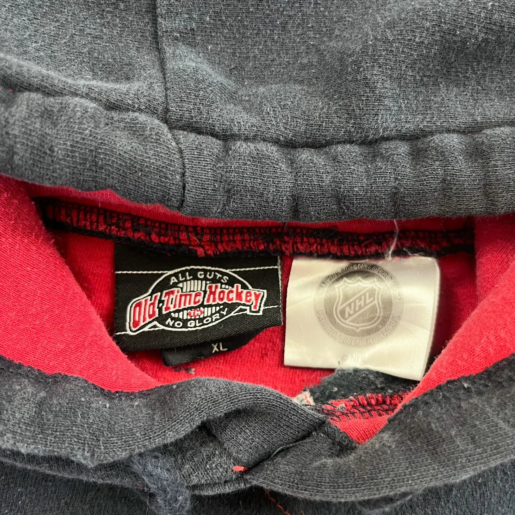 F- Vintage Winnipeg Jets NHL Old Time Hockey Embroidered Hoodie sold by HG Vintage product image thumbnail 3