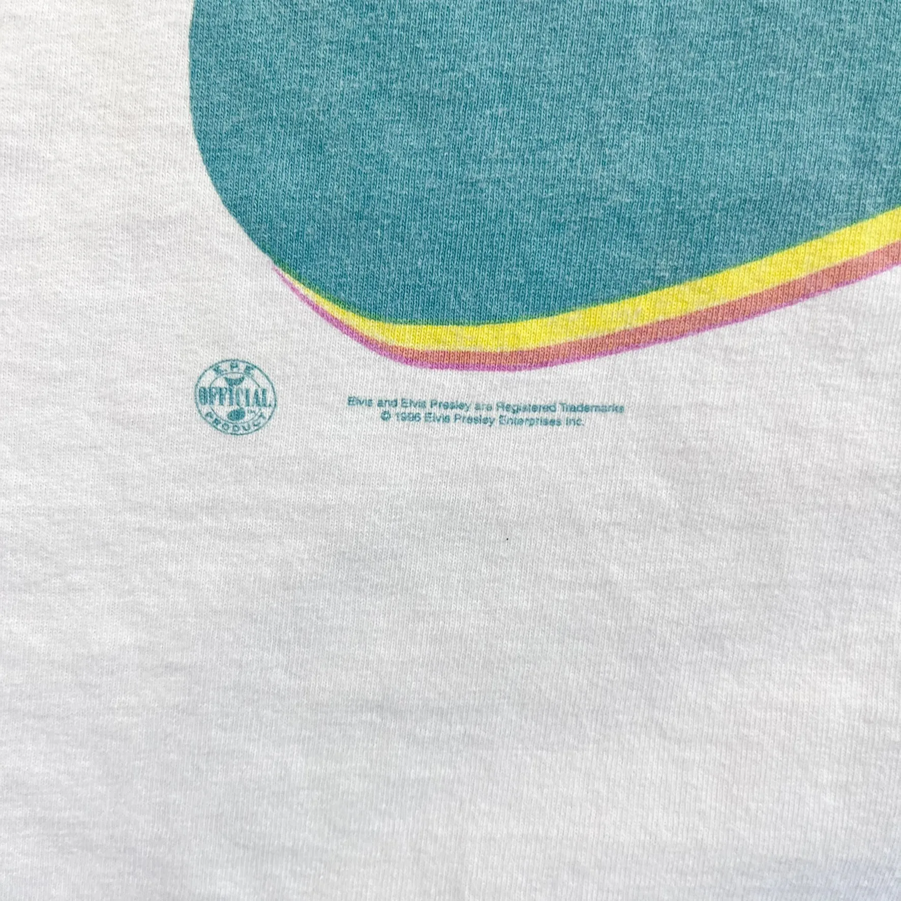 F- Vintage '96 Elvis Presley Picture & Text Tee sold by HG Vintage product image thumbnail 3