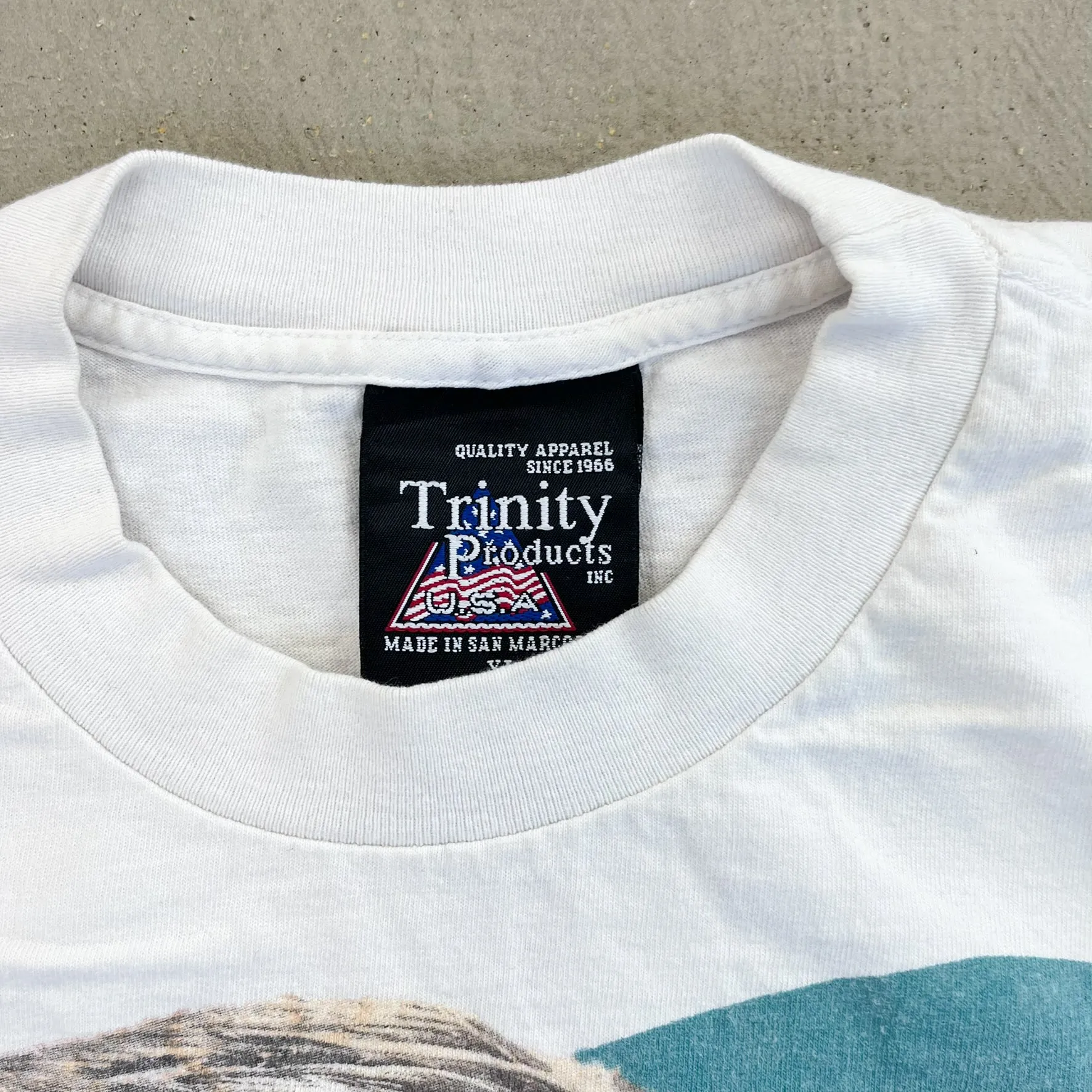 F- Vintage '96 Elvis Presley Picture & Text Tee sold by HG Vintage product image thumbnail 5