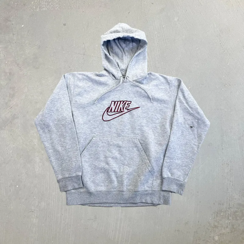 F- Vintage Nike Embroidered Text & Swoosh Hoodie sold by HG Vintage
