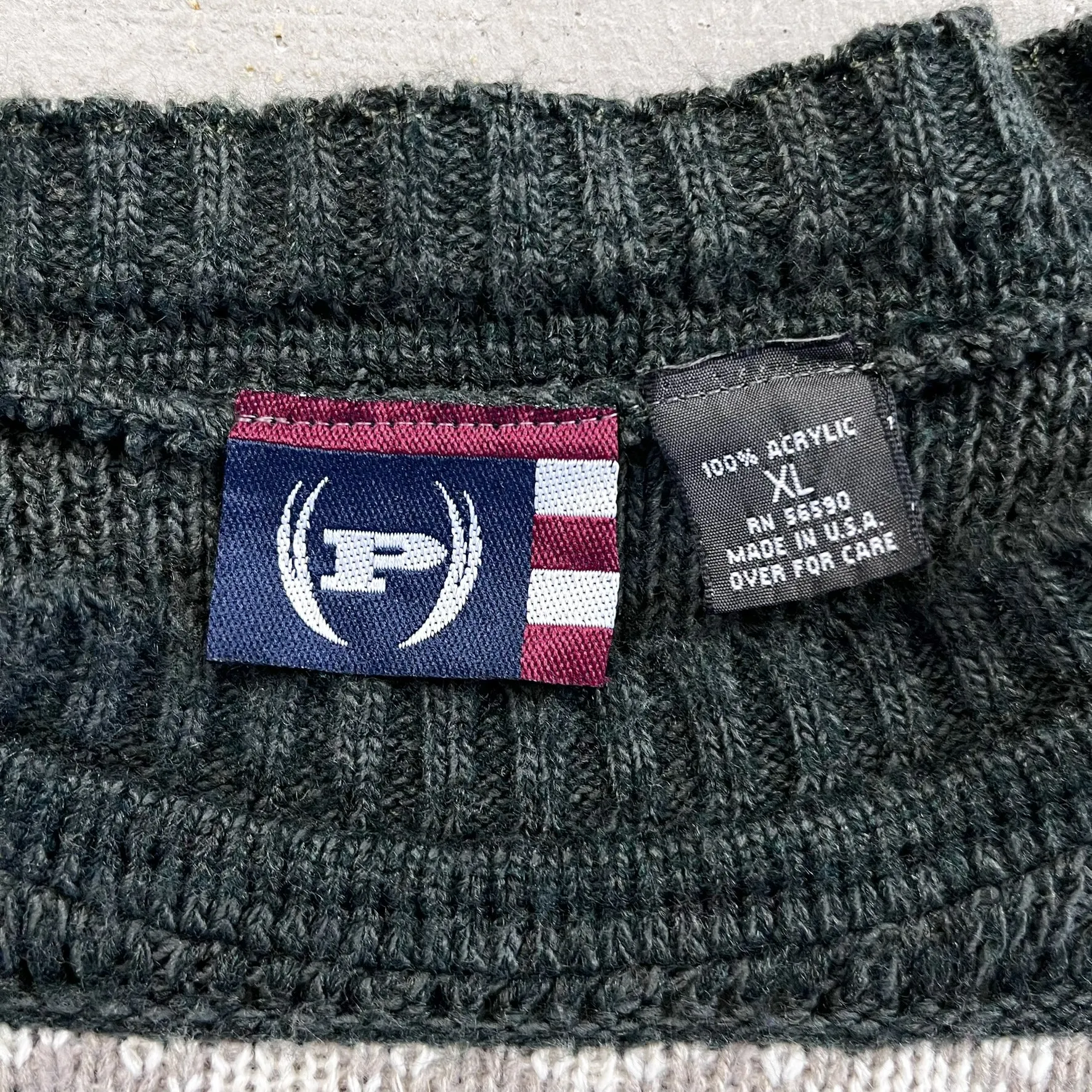 F- Vintage Phat Farm Patterned Knit Sweater sold by HG Vintage product image thumbnail 4