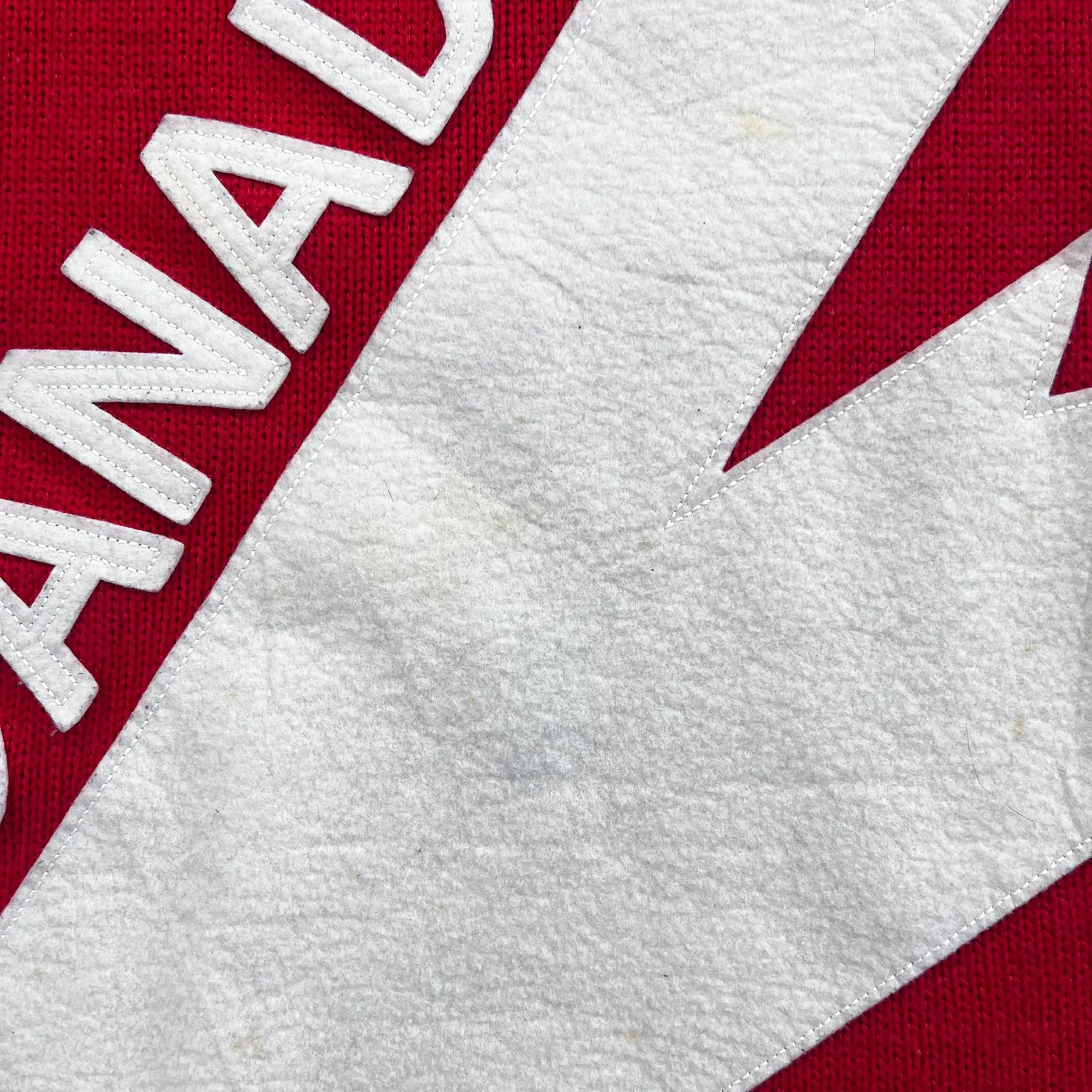 F- Vintage '94 Team Hockey Canada Roger Edwards Knit Sweater sold by HG Vintage product image thumbnail 3