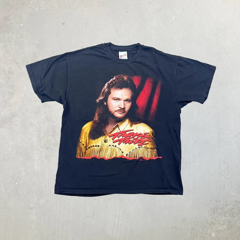 F- Vintage '93 Travis Tritt Picture Tour Single Stitch Tee sold by HG Vintage