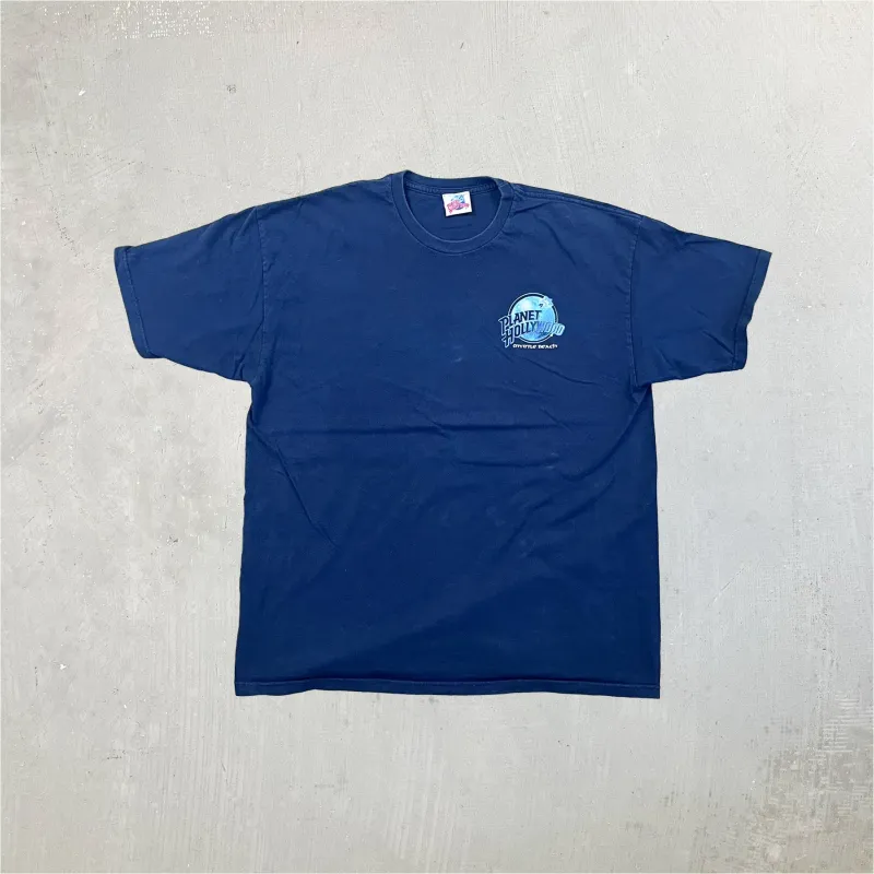 F- Vintage Planet Hollywood Myrtle Beach Graphic Tee sold by HG Vintage