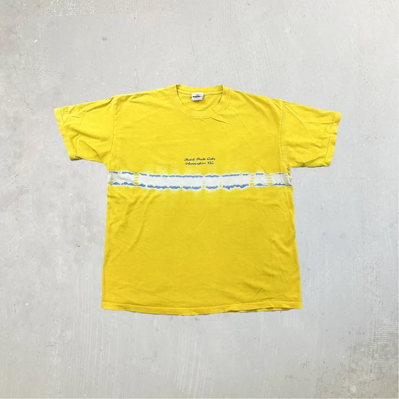 F- Vintage Hard Rock Cafe Washington DC Text Tee sold by HG Vintage