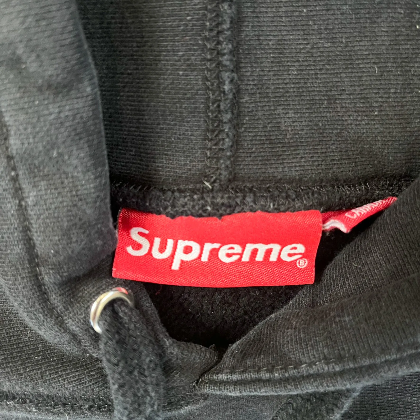 F- Supreme FW 17 Lime On Black Box Logo Hoodie sold by HG Vintage product image thumbnail 5