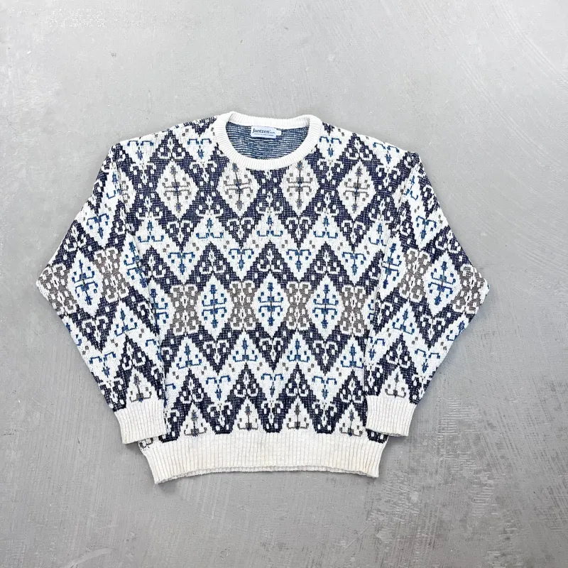 F- Jansen Patterned Knit Sweater sold by HG Vintage