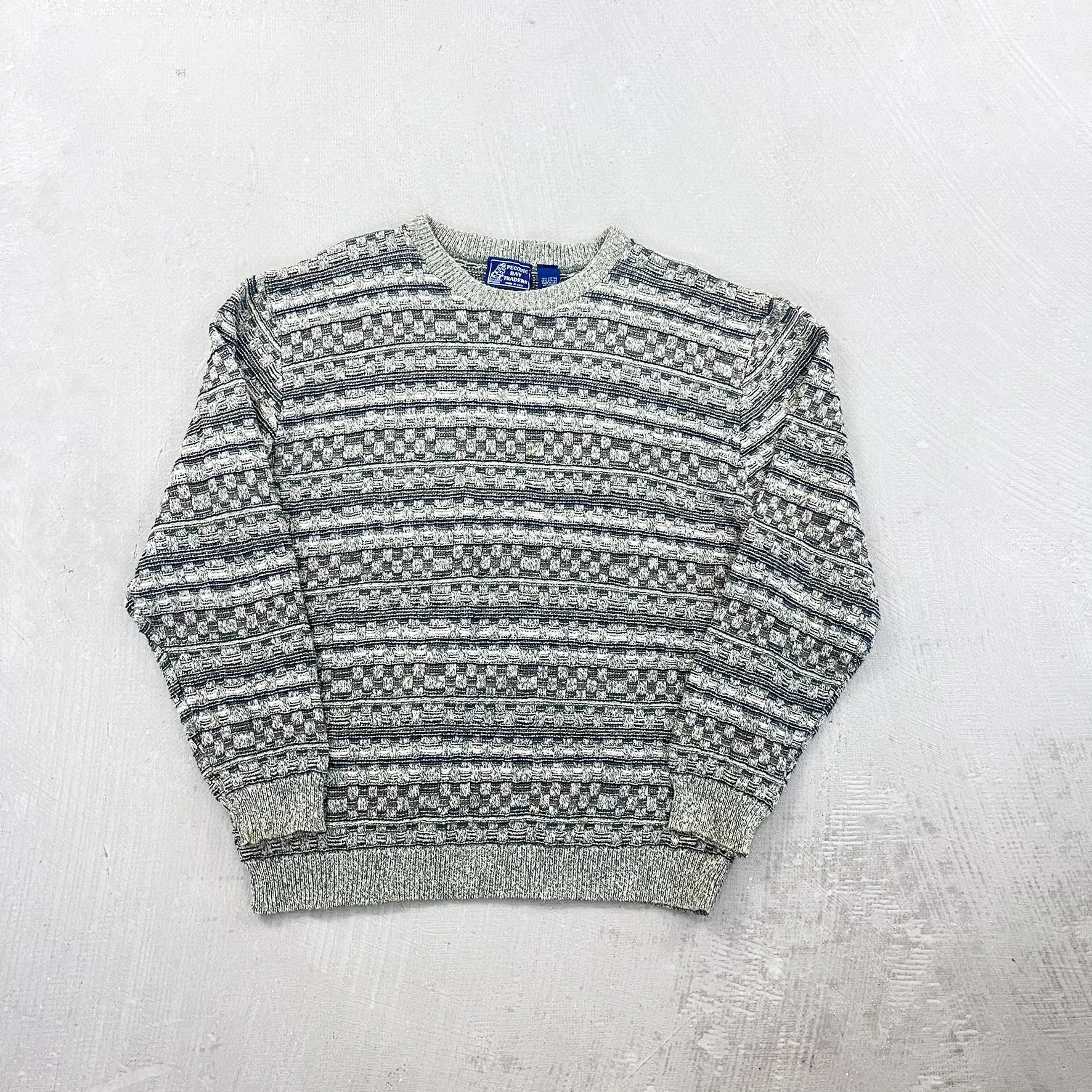 F- Peconic Bay Traders Knit Sweater sold by HG Vintage