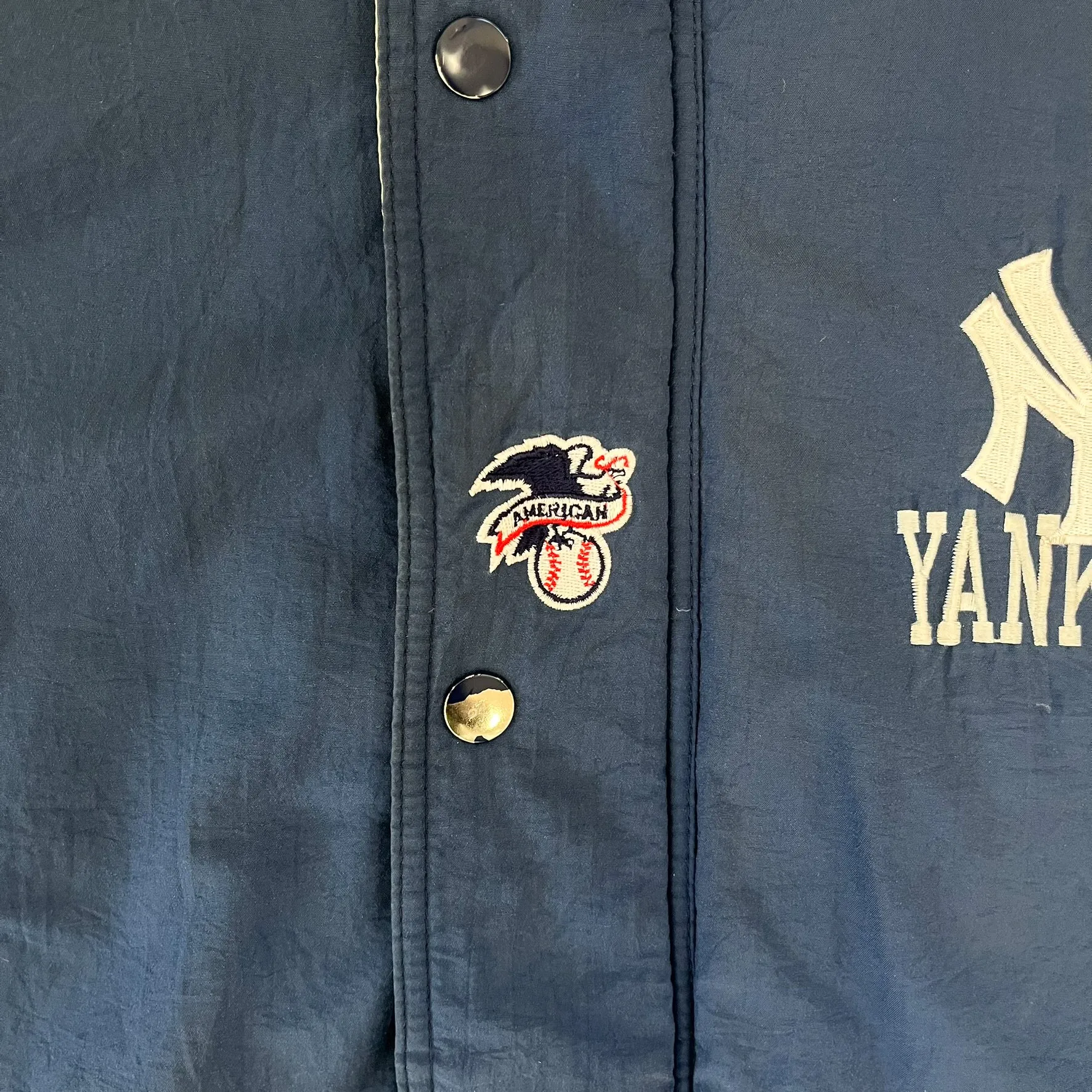 F- Vintage New York Yankees MLB Starter Zip Up Winter Jacket sold by HG Vintage product image thumbnail 3