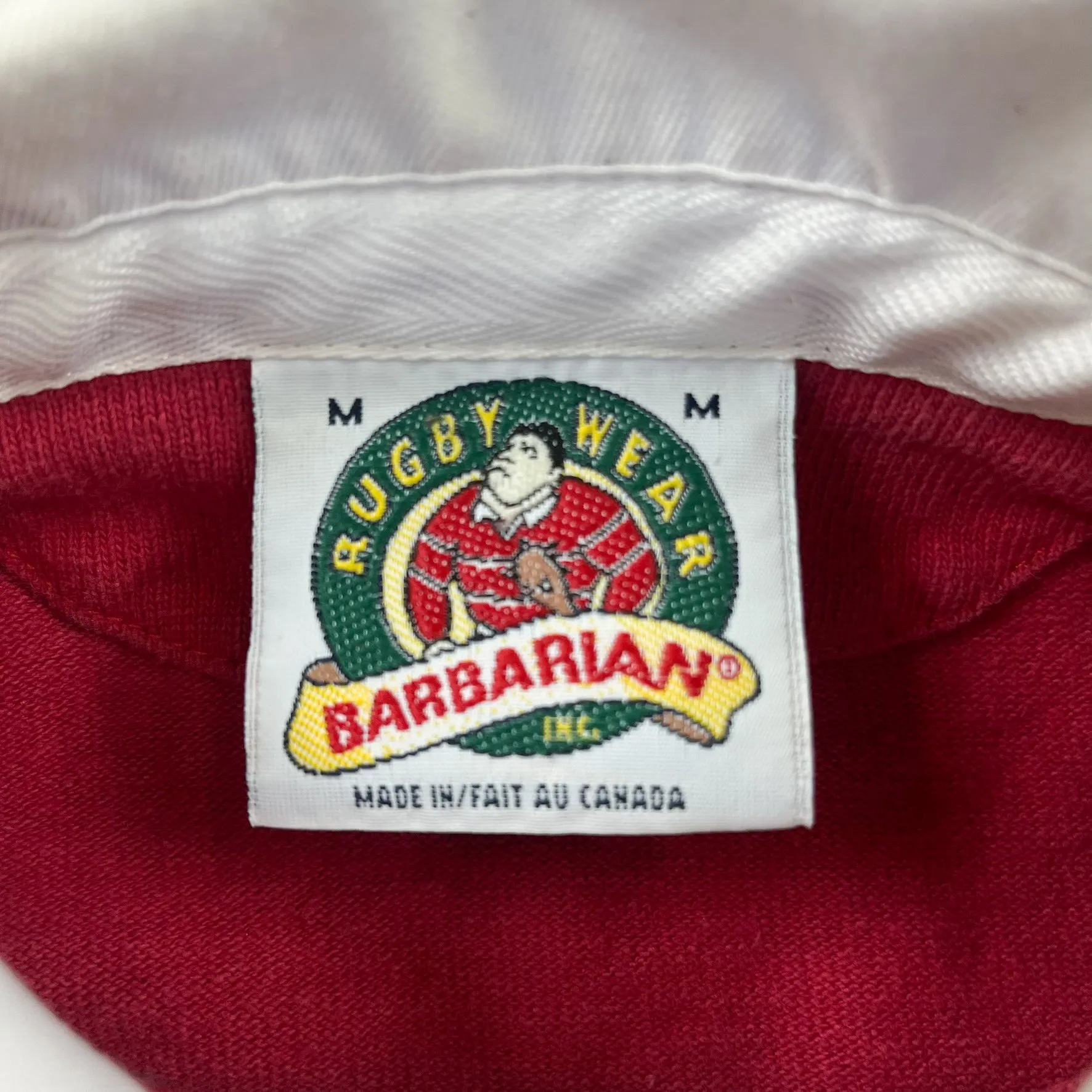 F- Vintage Canada World Rugby Barbarian Tag Rugby Shirt sold by HG Vintage product image thumbnail 3