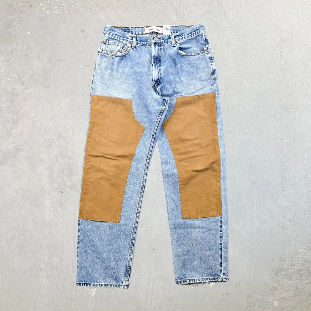 F- HOM Levi's Reworked Double Knee Jeans sold by HG Vintage product image thumbnail 4