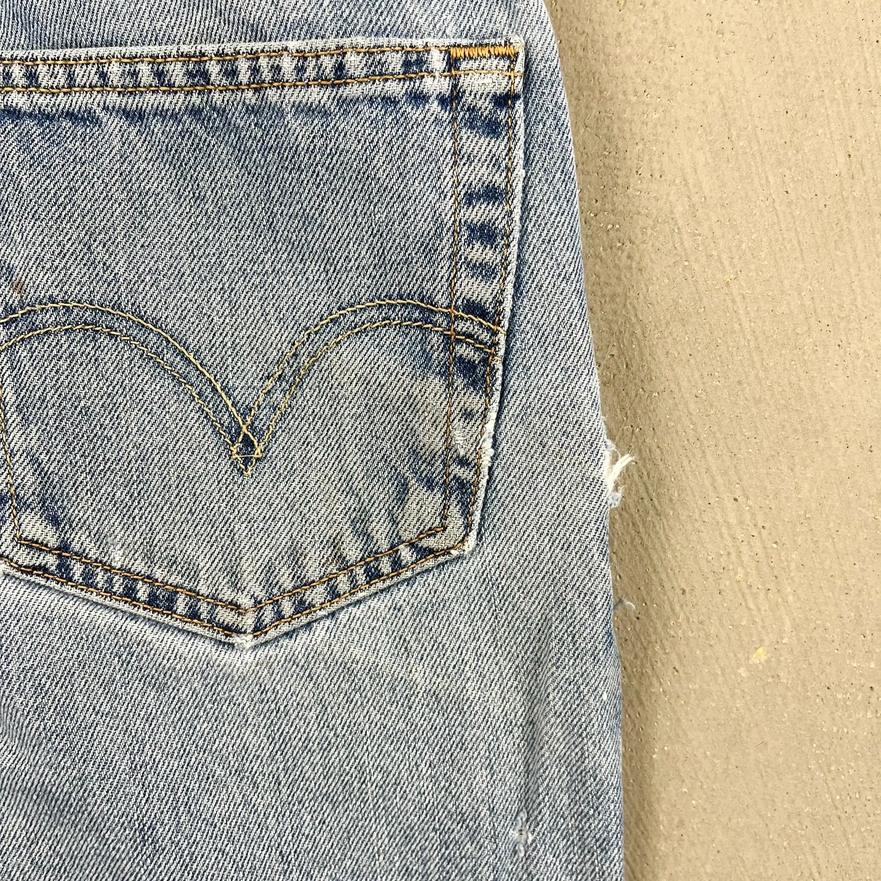 F- HOM Levi's Reworked Double Knee Jeans sold by HG Vintage product image thumbnail 5