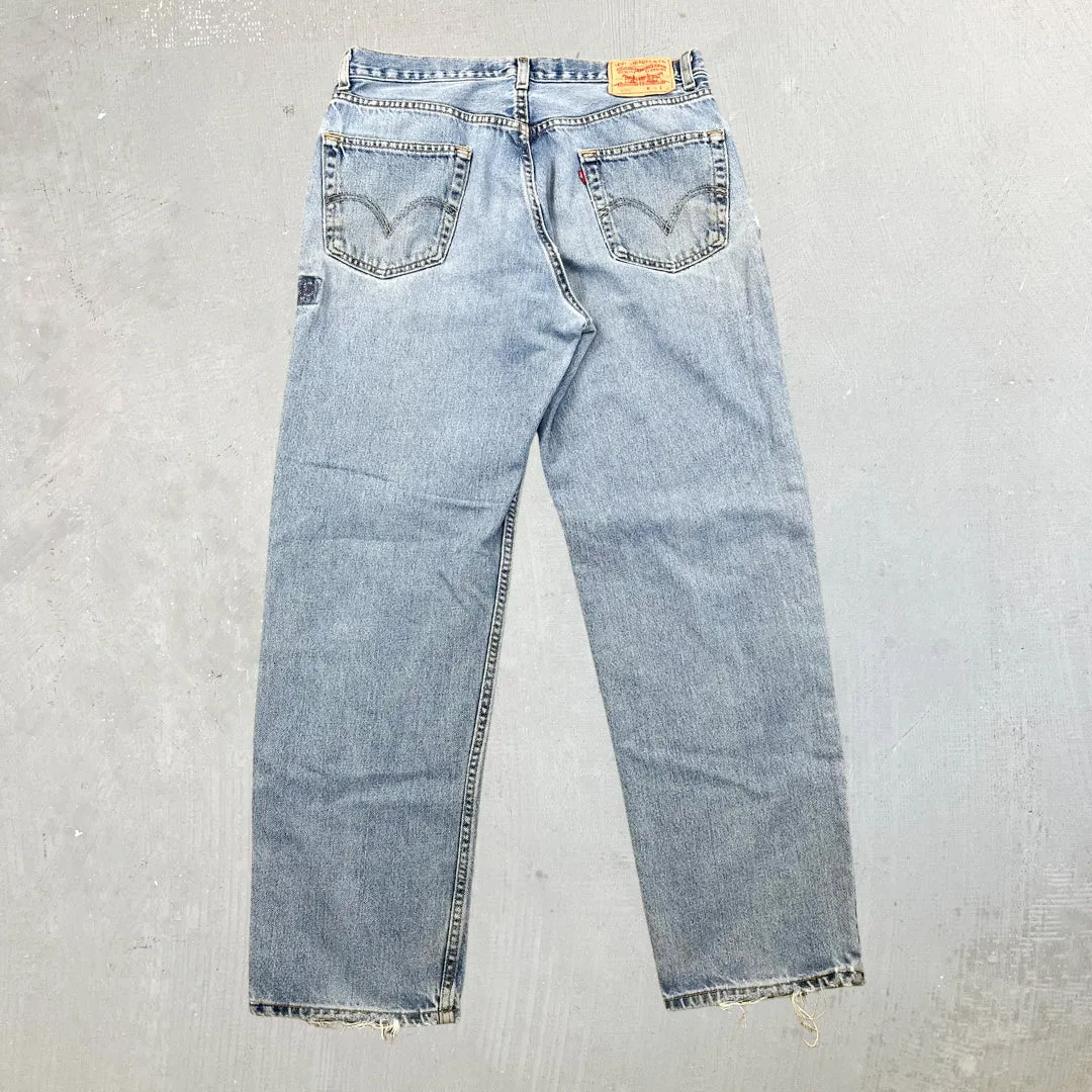 F- HOM Levi's Reworked Double Knee Jeans sold by HG Vintage product image thumbnail 3