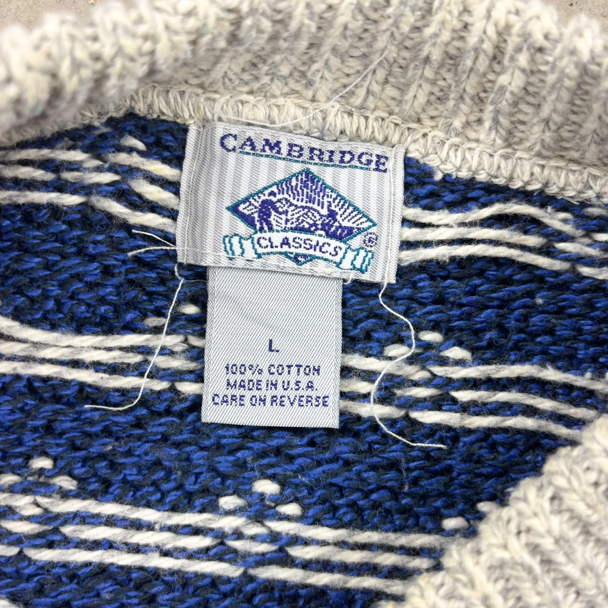 F- Vintage Cambridge Knit Sweaters sold by HG Vintage product image thumbnail 2