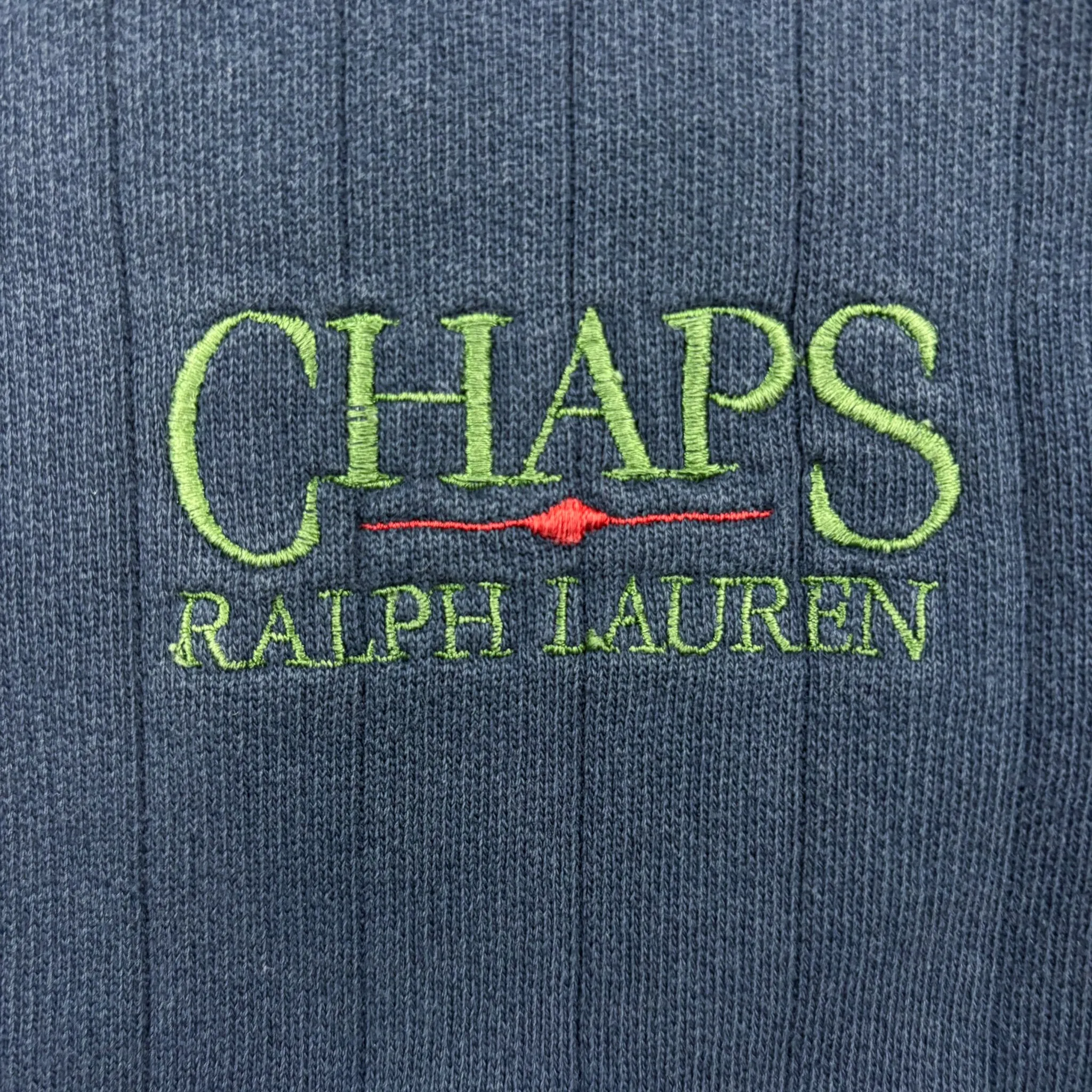 F- Vintage Chaps Ralph Lauren Embroidered Text Crewneck sold by HG Vintage product image thumbnail 2
