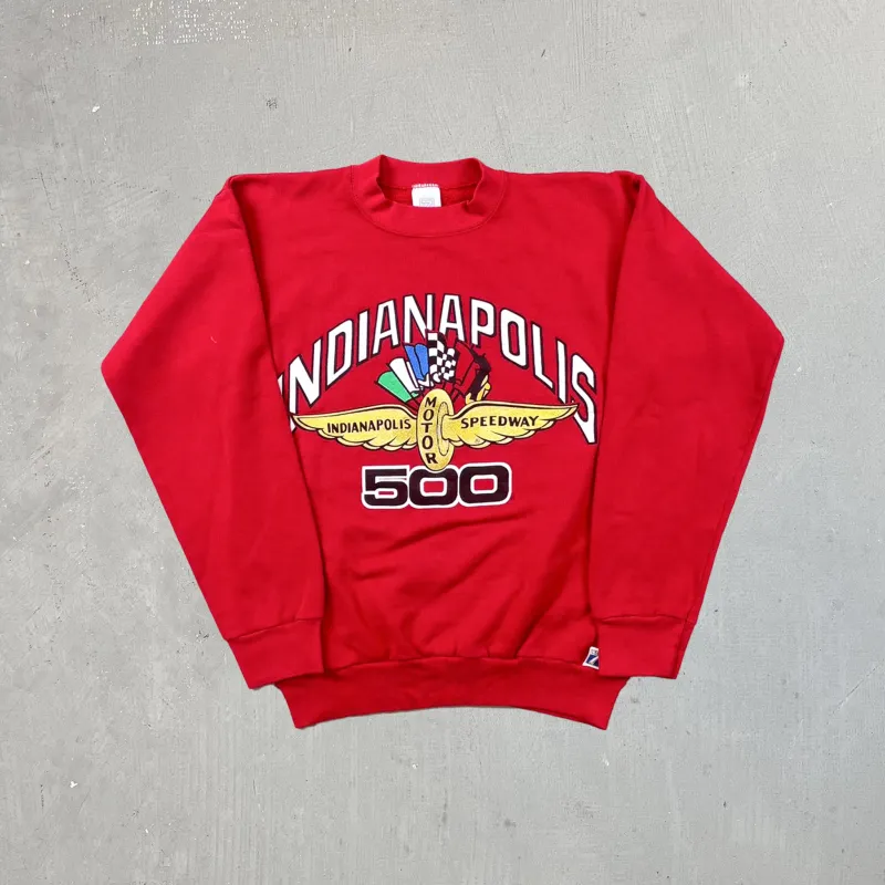 F- Vintage IndyCar Indianapolis 500 Logo 7 Graphic Crewneck sold by HG Vintage