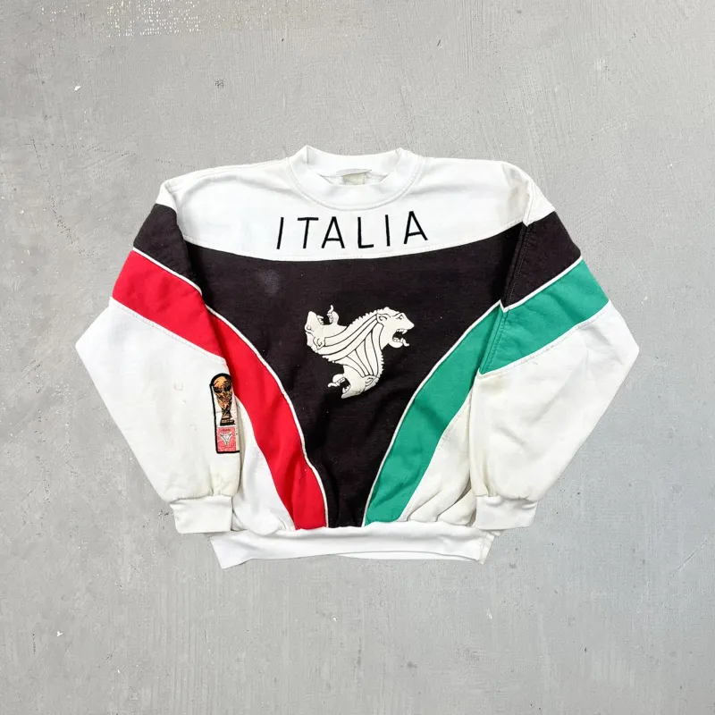 F- Vintage Adidas 90's Italian World Cup Embroidered Crewneck sold by HG Vintage