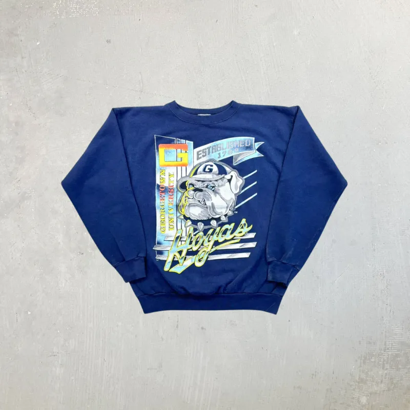 F- Vintage Georgetown University Hoyas Graphic Crewneck sold by HG Vintage