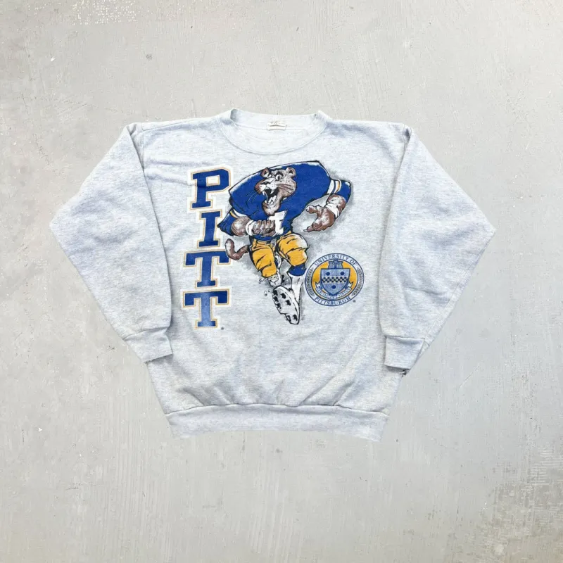 F- Vintage University Of Pittsburgh Panthers Graphic Crewneck sold by HG Vintage
