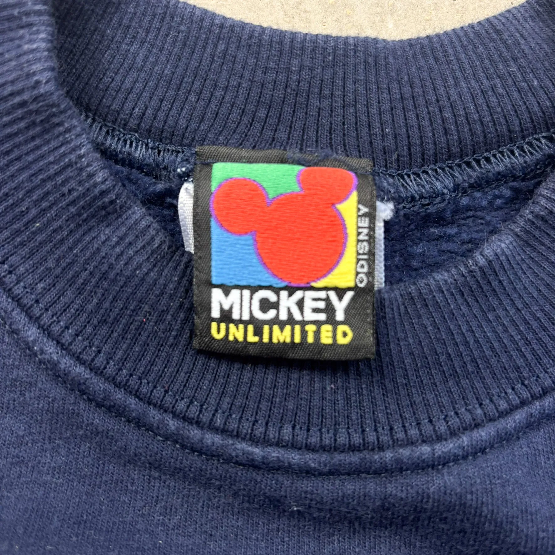 F- Vintage Mickey Unlimited Florida Mickey Embroidered Crewneck sold by HG Vintage product image thumbnail 3