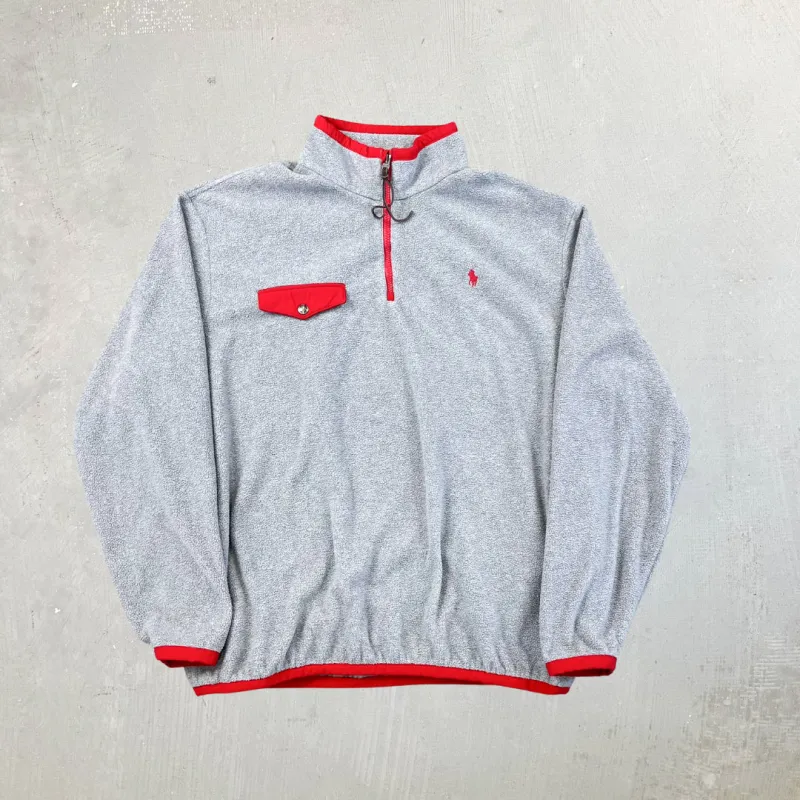 F- Polo Ralph Lauren Quarter Zip Polar Fleece sold by HG Vintage